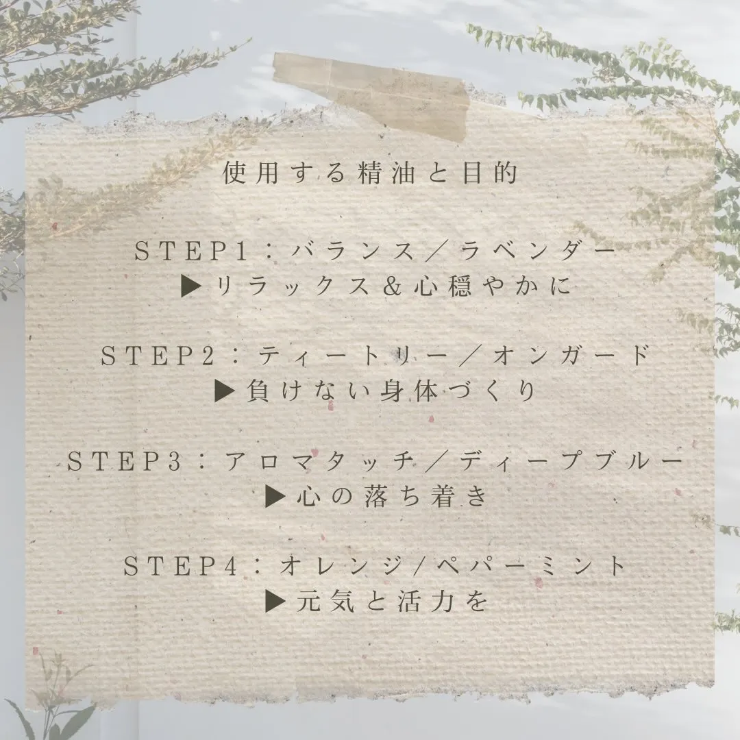 アロマタッチケアとは？