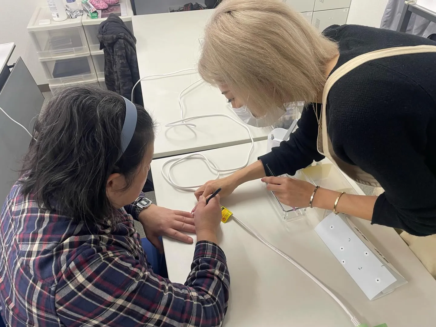 私が月に1度講師として伺っているあおぞらワークさん️🩵